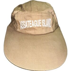 Assateague Island Brown Trapper Hat Flap Cap‎ Extended Brim Sportsman Outdoors